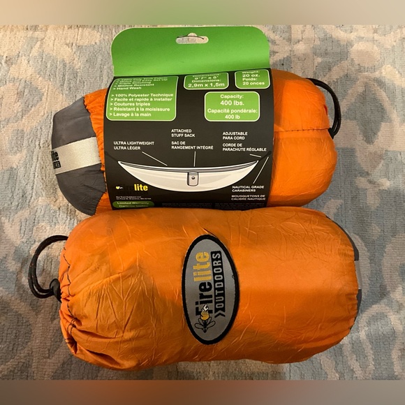 2 Firelite Outdoors Ultra Light Packable Hammock - Picture 3 of 3